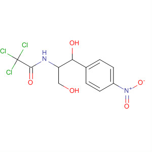 Acetamide, 2,2,2-trichloro-N-[2-hydroxy-1-(hydroxymethyl)-2-(4-nitrophenyl)ethyl]-