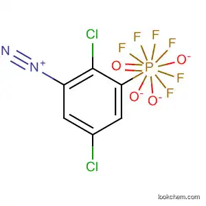 Molecular Structure of 1996-32-3 (Benzenediazonium, 2,5-dichloro-, hexafluorophosphate(1-))