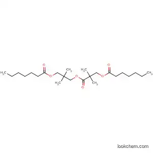 Molecular Structure of 23144-54-9 (Heptanoic acid,
3-[2,2-dimethyl-1-oxo-3-[(1-oxoheptyl)oxy]propoxy]-2,2-dimethylpropyl
ester)