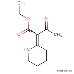 Molecular Structure of 25560-27-4 (Butanoic acid, 3-oxo-2-(2-piperidinylidene)-, ethyl ester)