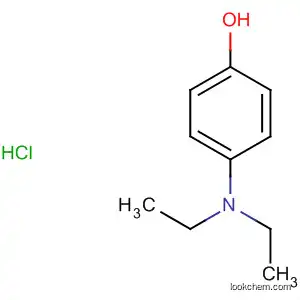 Molecular Structure of 27822-92-0 (Phenol, 4-(diethylamino)-, hydrochloride)