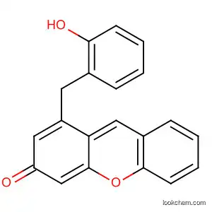 Molecular Structure of 28853-23-8 (3H-Xanthen-3-one, [(2-hydroxyphenyl)methyl]-)