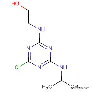 Molecular Structure of 2904-53-2 (Ethanol, 2-[[4-chloro-6-[(1-methylethyl)amino]-1,3,5-triazin-2-yl]amino]-)