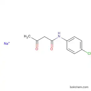 Molecular Structure of 29141-52-4 (Butanamide, N-(4-chlorophenyl)-3-oxo-, ion(1-), sodium)