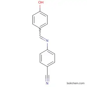 Benzonitrile, 4-[[(4-hydroxyphenyl)methylene]amino]-