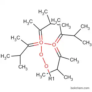 Molecular Structure of 33372-83-7 (Hydroperoxide, [dioxybis(1,2-dimethylpropylidene)]bis-)