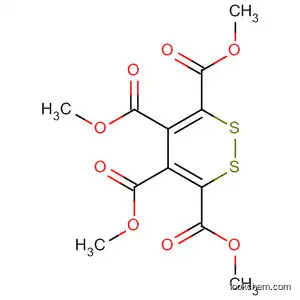 Molecular Structure of 36638-36-5 (1,2-Dithiin-3,4,5,6-tetracarboxylic acid, tetramethyl ester)