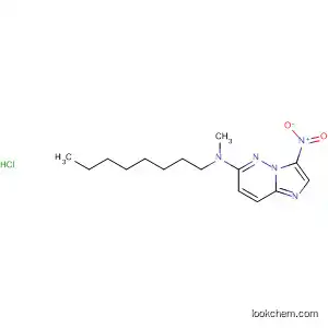 Imidazo[1,2-b]pyridazin-6-amine, N-methyl-3-nitro-N-octyl-,
monohydrochloride