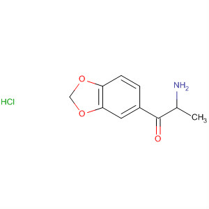 1-Propanone, 2-amino-1-(1,3-benzodioxol-5-yl)-, hydrochloride