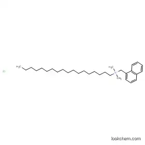 Molecular Structure of 38510-45-1 (1-Naphthalenemethanaminium, N,N-dimethyl-N-octadecyl-, chloride)