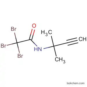 Molecular Structure of 39080-21-2 (Acetamide, 2,2,2-tribromo-N-(1,1-dimethyl-2-propynyl)-)