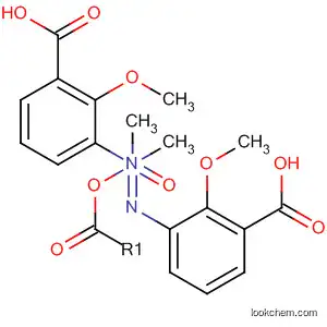 Molecular Structure of 39090-15-8 (Benzoic acid, 4,4'-azoxybis[2-methoxy-, dimethyl ester)