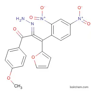 Molecular Structure of 39583-54-5 (2-Propen-1-one, 3-(2-furanyl)-1-(4-methoxyphenyl)-,
(2,4-dinitrophenyl)hydrazone)