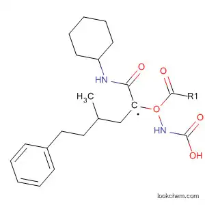 Molecular Structure of 39740-21-1 (Carbamic acid, [1-[(cyclohexylamino)carbonyl]-3-methylbutyl]-,
phenylmethyl ester, (S)-)