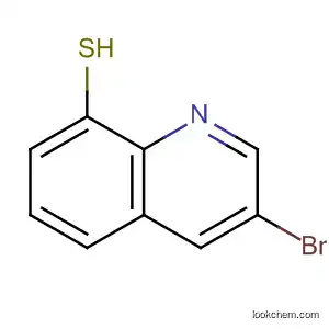 Molecular Structure of 3989-03-5 (8-Quinolinethiol, 3-bromo-)