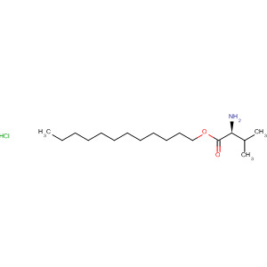 Molecular Structure of 39944-68-8 (L-Valine, dodecyl ester, hydrochloride)