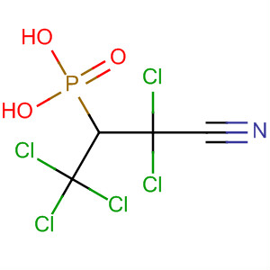 Molecular Structure of 39950-68-0 (Phosphonic dichloride, (1,1,3-trichloro-3-cyanopropyl)-)