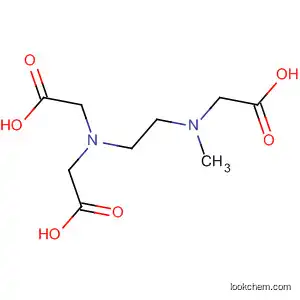 Molecular Structure of 40423-02-7 (Glycine, N-[2-[bis(carboxymethyl)amino]ethyl]-N-methyl-)