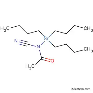 Molecular Structure of 40438-76-4 (Acetamide, N-cyano-N-(tributylstannyl)-)