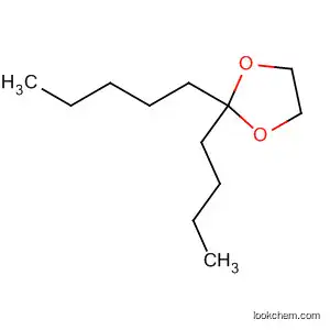 Molecular Structure of 4362-33-8 (1,3-Dioxolane, 2-butyl-2-pentyl-)