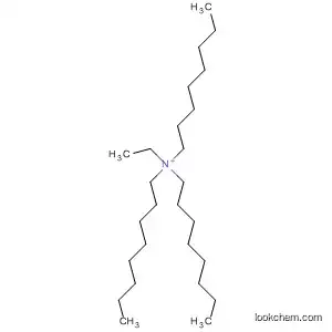 Molecular Structure of 45295-34-9 (1-Octanaminium, N-ethyl-N,N-dioctyl-)