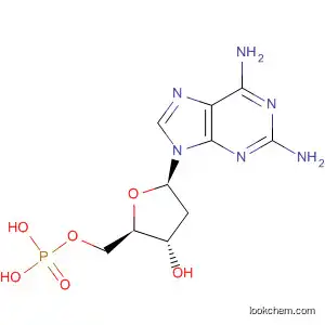 Molecular Structure of 4546-60-5 (5'-Adenylic acid, 2-amino-2'-deoxy-)