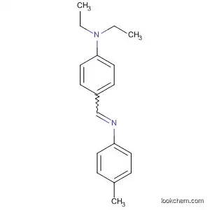 Molecular Structure of 47083-60-3 (Benzenamine, N,N-diethyl-4-[[(4-methylphenyl)imino]methyl]-)