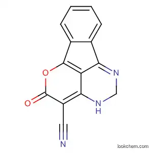Molecular Structure of 49781-83-1 (1-Oxa-4,6-diazafluoranthene-3-carbonitrile, 2,4-dihydro-2-oxo-)