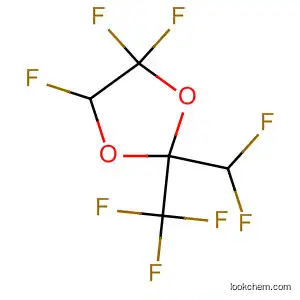 Molecular Structure of 50607-96-0 (1,3-Dioxolane, 2-(difluoromethyl)-4,4,5-trifluoro-2-(trifluoromethyl)-)