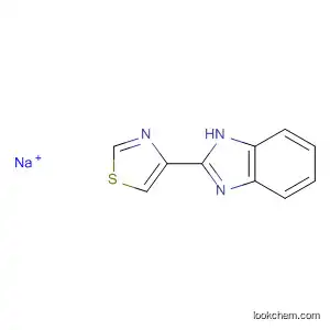 Molecular Structure of 51672-23-2 (1H-Benzimidazole, 2-(4-thiazolyl)-, sodium salt)