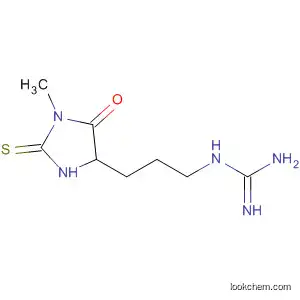Molecular Structure of 5174-77-6 (Guanidine, [3-(1-methyl-5-oxo-2-thioxo-4-imidazolidinyl)propyl]-)