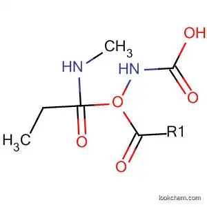 Molecular Structure of 51863-37-7 (Carbamic acid, [(methylamino)carbonyl]-, ethyl ester)
