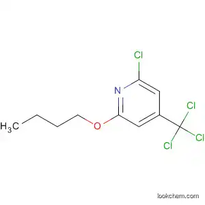Molecular Structure of 52328-09-3 (Pyridine, 2-butoxy-6-chloro-4-(trichloromethyl)-)