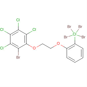 Benzene, bromotetrachloro[2-(tetrabromochlorophenoxy)ethoxy]-