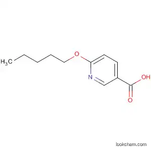 Molecular Structure of 52686-61-0 (3-Pyridinecarboxylic acid, 6-(pentyloxy)-)