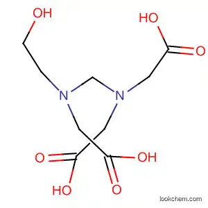 Molecular Structure of 53060-94-9 (Glycine, N-[[bis(carboxymethyl)amino]methyl]-N-(2-hydroxyethyl)-)