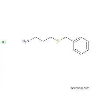 Molecular Structure of 53186-33-7 (1-Propanamine, 3-[(phenylmethyl)thio]-, hydrochloride)