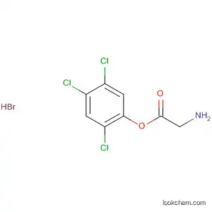 Molecular Structure of 54046-15-0 (Glycine, 2,4,5-trichlorophenyl ester, hydrobromide)