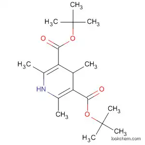 Molecular Structure of 55536-74-8 (3,5-Pyridinedicarboxylic acid, 1,4-dihydro-2,4,6-trimethyl-,
bis(1,1-dimethylethyl) ester)