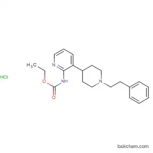 Molecular Structure of 55692-21-2 (Carbamic acid, [1-(2-phenylethyl)-4-piperidinyl]-2-pyridinyl-, ethyl ester,
hydrochloride)