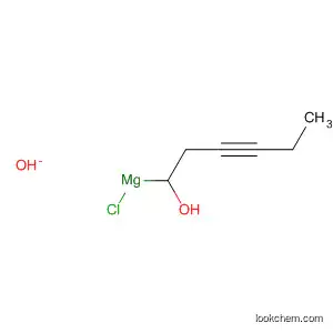Molecular Structure of 55715-97-4 (Magnesium, chloro(3-hexyn-1-olato)-)