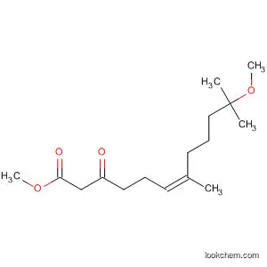 6-Dodecenoic acid, 11-methoxy-7,11-dimethyl-3-oxo-, methyl ester,
(Z)-