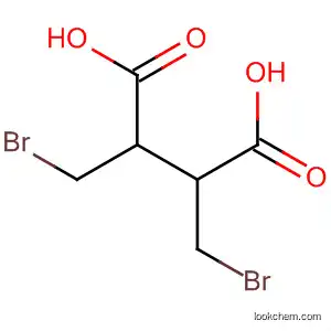 Molecular Structure of 56575-57-6 (Butanedioic acid, 2,3-bis(bromomethyl)-)
