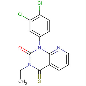 Pyrido[2,3-d]pyrimidin-2(1H)-one,  1-(3,4-dichlorophenyl)-3-ethyl-3,4-dihydro-4-thioxo-