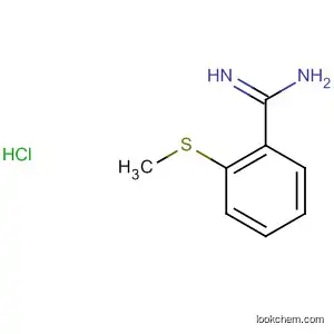 Molecular Structure of 57075-99-7 (Benzenecarboximidamide, 2-(methylthio)-, monohydrochloride)