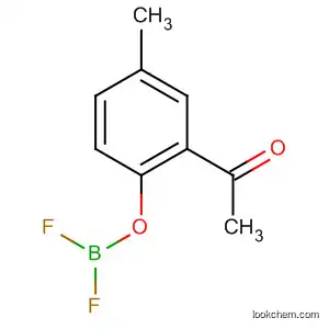 Molecular Structure of 57803-23-3 (Ethanone, 1-[2-[(difluoroboryl)oxy]-5-methylphenyl]-)