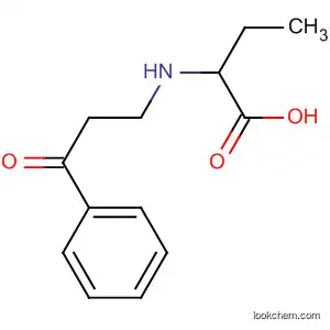 Molecular Structure of 57804-84-9 (Butanoic acid, 2-[(3-oxo-3-phenylpropyl)amino]-)