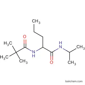 Molecular Structure of 58637-44-8 (Pentanamide, 2-[(2,2-dimethyl-1-oxopropyl)amino]-N-(1-methylethyl)-)