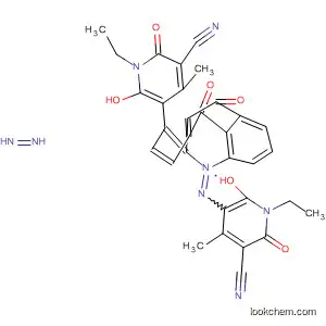 Molecular Structure of 58824-66-1 (3-Pyridinecarbonitrile,
5,5'-[(9,10-dihydro-9,10-dioxo-1,5-anthracenediyl)bis(azo)]bis[1-ethyl-1,
2-dihydro-6-hydroxy-4-methyl-2-oxo-)