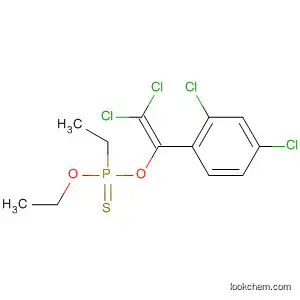 Molecular Structure of 59149-84-7 (Phosphonothioic acid, ethyl-,
O-[2,2-dichloro-1-(2,4-dichlorophenyl)ethenyl] S-ethyl ester)